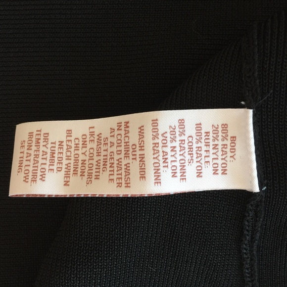 Scripted One Shoulder Evening Top - Picture 7 of 8